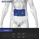 thumbnail image 5 of Cinturón de hernia para hombre y mujer, soporte para hernia inguinal, correa ajustable para la cintura con almohadillas de compresión extraíbles, 5 of 9