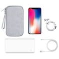 thumbnail image 4 of Durable Polyester Power Bank Pouch Storage Bag Mini Protable Travel Protective Carrying Case Pack for Earphone Cellphones Data Cable Hard Disc Device Accessories, 4 of 12