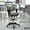 Light Gray Mesh/Black Frame, variant on Emma + Oliver Mid-Back Gray Mesh/Black Frame Adjustable Ergonomic Drafting Chair, Task Chair