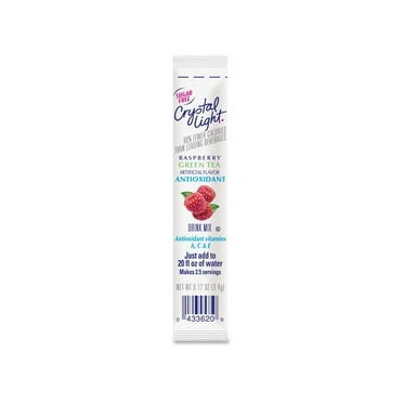 Crystal Light Raspberry Iced Tea Drink Mix - Pack Of 7 Canisters, Makes 84 Quarts