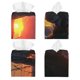 thumbnail image 2 of Balery Sunset Western Cowgirl Porta Pañuelos de Cuero con Estampado – Funda Moderna Cuadrada para Caja de Pañuelos, Dispensador 5x5x5'', 2 of 7
