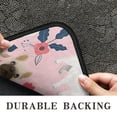 thumbnail image 6 of French Bulldog Dog Pattern with Pioneer Flower Door Rugs,Washable Non Slip Door Mats Indoor,Decorative Door Mats,Entry Mat Indoor for Entrance,Bedroom,Kitchen,Bathroom,30"x17", 6 of 6