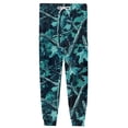 thumbnail image 6 of Men's Camo Pajama Pants Adjustable Drawstring Elastic Waist Lounge Pants Jogger Ankle Loose Fit Comfort Sleep Pants with Pockets ,L,Green, 6 of 7
