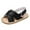 Black, variant on Toddler Boy Shoes Kids Girls Casual Walk Elastic Band Cute Flower Print Soft Sandals Shoes Toddler Boy Sneakers Black 0 Months-3 Months