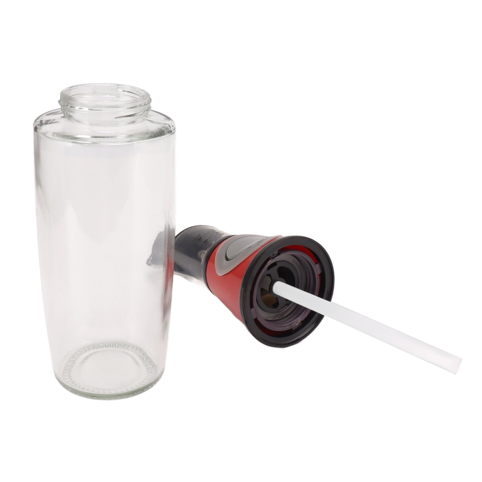 Verseur à Huile Doseur 500 Ml - Bouteille En Verre Avec Pompe Silicone, Cuisine Saine, Dosage Précis