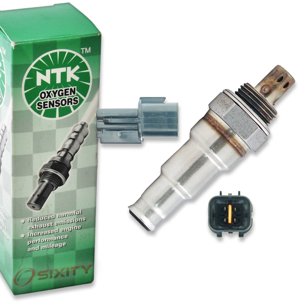NGK 25169 Direct Fit Oxygen Sensor Fits select: 2001-2002 HYUNDAI SANTA FE, 1999-2002 HYUNDAI SONATA