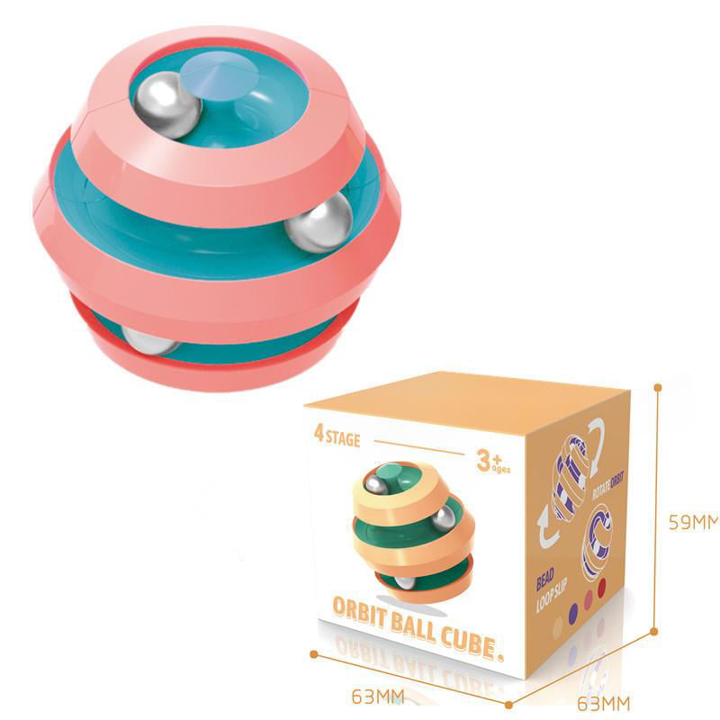 Details about   Kids Children Gift Fidget Ball Magic Puzzle Cubes Toy Autism Brain Stress Relief 