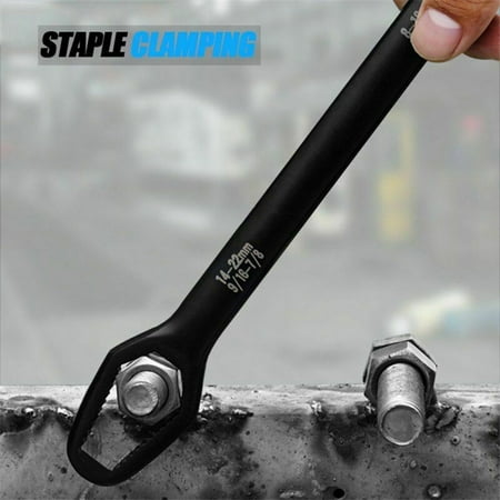 

iju7gthy Double End Wrench Universal Spanner 8-22mm Key Set Screw Wrenches Repair