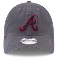 thumbnail image 2 of Gorro New Era para hombre, réplica Core Classic de sarga 9TWENTY, Atlanta Braves (grafito), 2 of 4