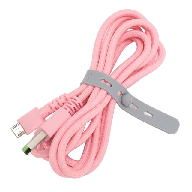 USB Charging Cable for Naga Pro Mouse, 5.9ft USB Braided Mouse Charging Cable Replacement for Naga Pro, for V2 Pro, for Basilisk Mouse and More