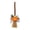 Orange Garlic, variant on 1 Pcs Halloween Mini Witch Brooms, Witch Broomstick Decorations, Miniature Brooms Ornaments for Halloween Party Decor Doll Accessories DIY Crafts