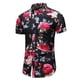 thumbnail image 4 of Camisa hawaiana con estampado floral para hombre, camisas de verano para hombre, ropa de calle, camisa holgada informal de manga corta, camisetas para hombre, camisas de vacaciones de lujo, 4 of 5