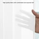 thumbnail image 4 of Cortinas de Lino Semitransparentes de 248 Cm de Largo | Cortinas con Ojales para Dormitorio y Sala de Estar | Paneles Transparentes Que Filtran La Luz | Resistentes a Las Arrugas | Blanco, Gris, Azul, 4 of 6