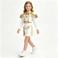 thumbnail image 5 of Girls Costumes Cosplays Clothes Halloween Christmas Performance Cosplays Costumes Clothings Suit Shirts Skirt Accessories Suit 4 piece set for Party Play, 5 of 9