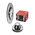 thumbnail image 3 of Brembo 09.C878.21 UV Coated Pillar Vented Slotted Rear Brake Rotor PORSCHE OE# 298615601A, 3 of 4