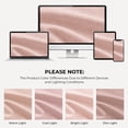 thumbnail image 6 of 100% Blackout Curtains for Bedroom,Set of 2 Panels,96inch Length Faux Linen Thermal Insulated Back Tab Drapes with Room Darkening,50"Wx96"L,LightBlush, 6 of 6