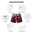 thumbnail image 6 of Stray Kids Men's Swim Trunks Quick Dry Beach Board Shorts with Pockets Mesh Lining Bathing Suits, 6 of 7