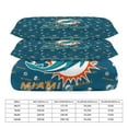 thumbnail image 2 of Miami Football Bedding Set Comforter Cover Set 3D Duvet Cover Bedspread Cover Quilt Cover with 1 Duvet Cover and 2 Pillowcases, No Comforter, 86"x70", 2 of 6