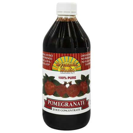 Dynamic Health - Juice Concentrate 100% Pure Pomegranate - 16 (Best All Natural Pomegranate Juice)