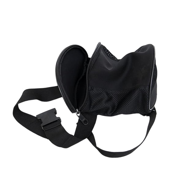 Bolsa de malla para buceo con cintura ajustable, correa para el muslo, bolsa de transporte, bolsa de almacenamiento con cremallera para navegación, shamjiam Estuche de malla de buceo