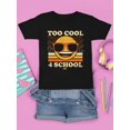 thumbnail image 3 of Too Cool 4 School - Retro Emoji Sunglasses Graphic Youth's T-shirt, 3 of 4