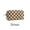 Brown, variant on Checkered Cosmetic Bag
