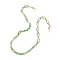 thumbnail image 3 of Cadena para gafas de sol de acrílico, cordón para gafas de sol, correa para gafas versátil a la moda, cordón para gafas para cosplay, accesorios de Verde, 3 of 8