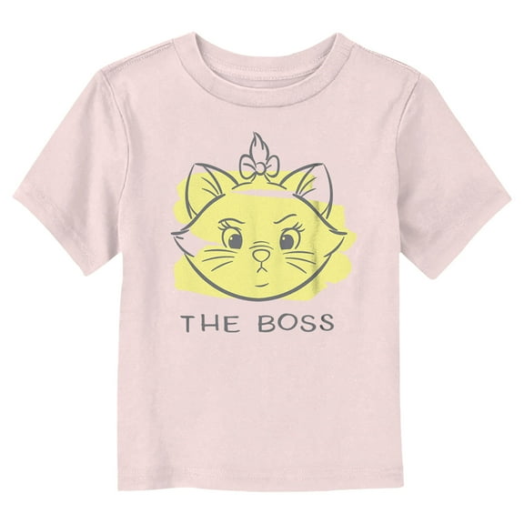 Toddler's Aristocats Marie The Boss  Graphic Tee Light Pink 5T