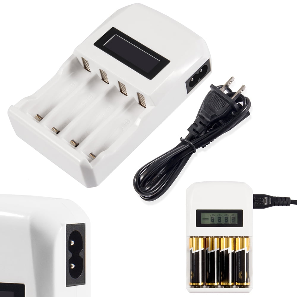 Universal Smart LCD Charger For AA AAA C D NiMH NiCD Rechargeable