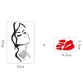 thumbnail image 4 of Wall Sticker Elegant Charming Beauty Wall Decal Wall Decor Sticker for Salon, 4 of 10