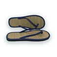thumbnail image 5 of Women's Lightweight Flip Flops Bamboo Woven Non-Slip Beach Sandals Summer Indoor Outdoor, 5 of 5