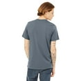 thumbnail image 2 of Bella Canvas Men`s 3001c, L, Steel Blue, 2 of 3