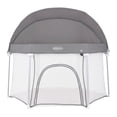 thumbnail image 1 of Corral Graco Playpen Evergo Dotty, color gris, 1 of 4