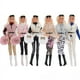 thumbnail image 1 of Suéter de invierno para muñeca de 30 cm, abrigo, pantalones casuales, botas largas, juguete de siete piezas, material de seguridad, 1 of 5