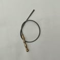 thumbnail image 3 of MATROOY 75CM Whip Brass Handle Steel Wire Whip 1 PC Whip Outdoor EDC Tool, 3 of 5