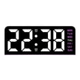thumbnail image 1 of Tong Big Digital Clock With Large Display And Easy Read LED For Home Bedroom Timer Wall Timepiece, 1 of 5