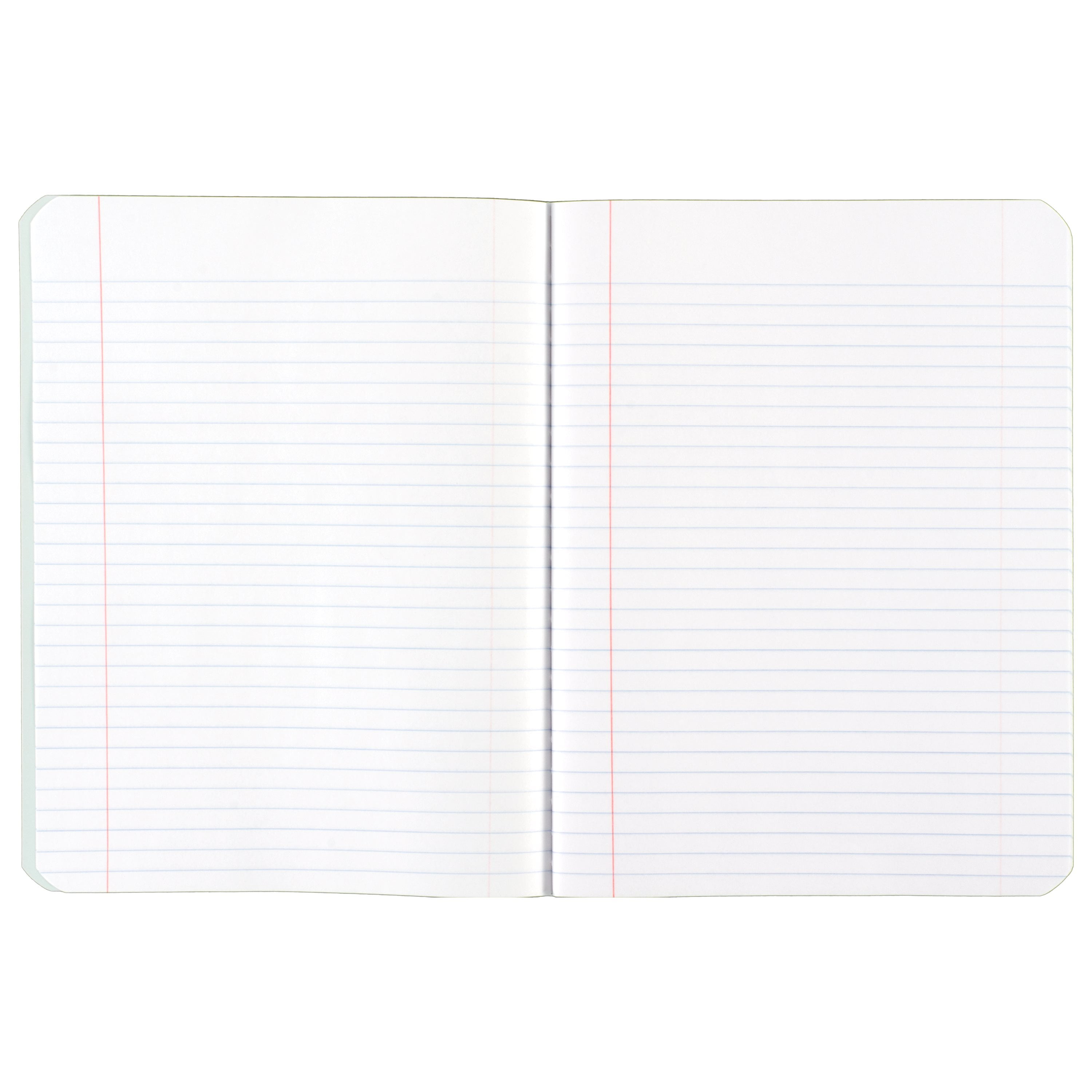 72490 White 9-1/2 x 7-1/2 100 Sheets College Ruled Paper Five Star Composition Book/Notebook 