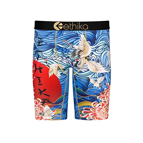 Ethika Boys Staple Boxer Briefs | Golden Dance (Assorted, Large)