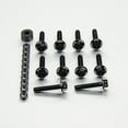 thumbnail image 3 of Aluminum Flanged Hex Bodywork Bolt M5x(0.80mm)x25mm Race Spec Etched Pack x10, 3 of 6