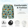 thumbnail image 3 of Fotbe Cute French Bulldog Men’s Swim Trunks Quick Dry Swim Shorts Board Shorts with Mesh Lining-X-Large, 3 of 9