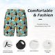 thumbnail image 3 of Fotbe Cute French Bulldog Traje de Baño para Hombre – Shorts de Natación de Secado Rápido con Forro y Bolsillos-Large, 3 of 6