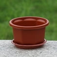 thumbnail image 5 of Hariumiu Garden Octagonal Plastic Flower Pot with Drainage Hole, Wear-Resistant Succulent Plant Flower Pot for Garden Balcony, 5 of 10
