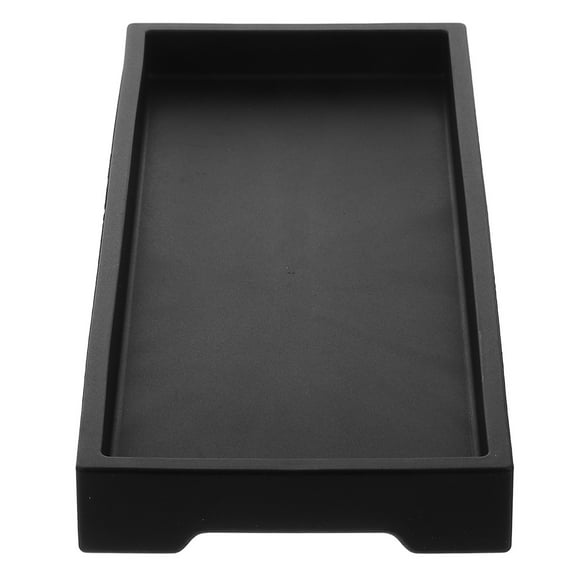 Silicone Shower Shelf Storage Tray Bathroom Decor Organizer Black