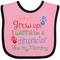 thumbnail image 3 of Inktastic Chiropractor Like Mommy Boys or Girls Baby Bib, 3 of 4