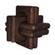 thumbnail image 2 of Decoración de cadena de madera con eslabones, artesanía creativa nórdica, decoración de mesa de centro con eslabones de madera para estantería, sala, 2 of 9