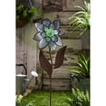 thumbnail image 2 of Evergreen At Ease Glow in the Dark Galvanized Garden Stake, 11.5''x 3.3'' x 33.5'' inches, 2 of 2
