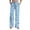 Blue, variant on CHUMUD Women's Cute Heart Print Pj Pants Holiday Comfy Lounge Sleepwear Bottoms with Pockets & Drawstring, Valentine's Day Gift