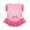 Pink, variant on Cheers.US Pet Dress Shirt Cute Dog Sundress Printed Dog Princess Dress Puppy Summer Apparel Clothes Dog Skirt Shirt with Ruffles Dress for Small Dog Cats Puppy