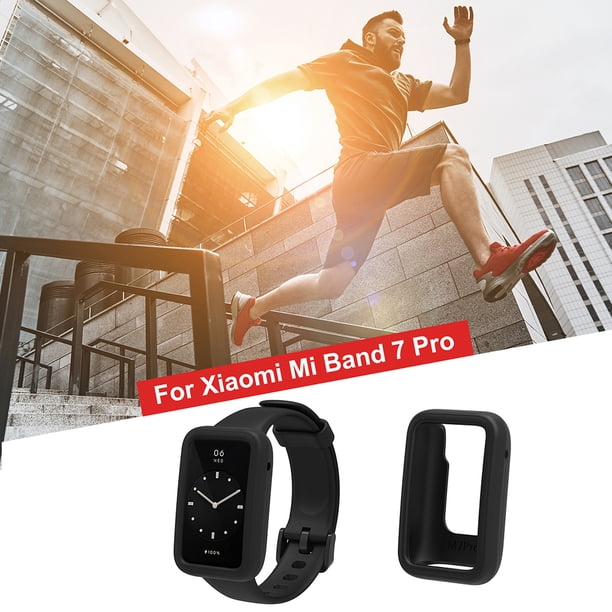 Reloj deportivo inteligente cubre funda de reloj de silicona adecuada para Mi Band 7 Pro JShteea El nuevo