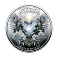 thumbnail image 2 of Moneda conmemorativa de Yahvé, la Luz Viviente, que simboliza el sufrimiento, la salvación y el amor supremo. Moneda conmemorativa de aleación., 2 of 6